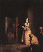 Pietro Longhi The Confession oil painting reproduction
